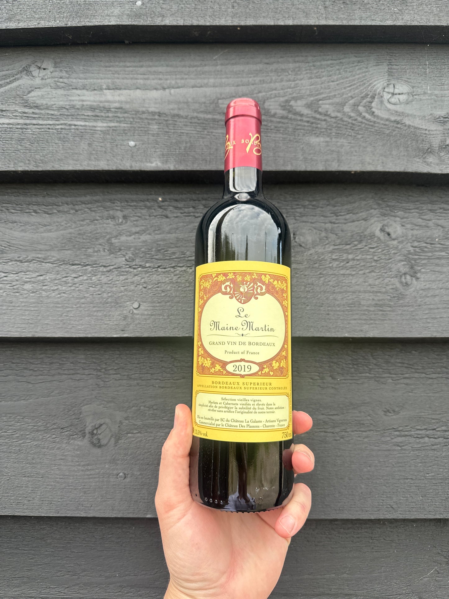 Le Maine Martin Bordeaux 2019