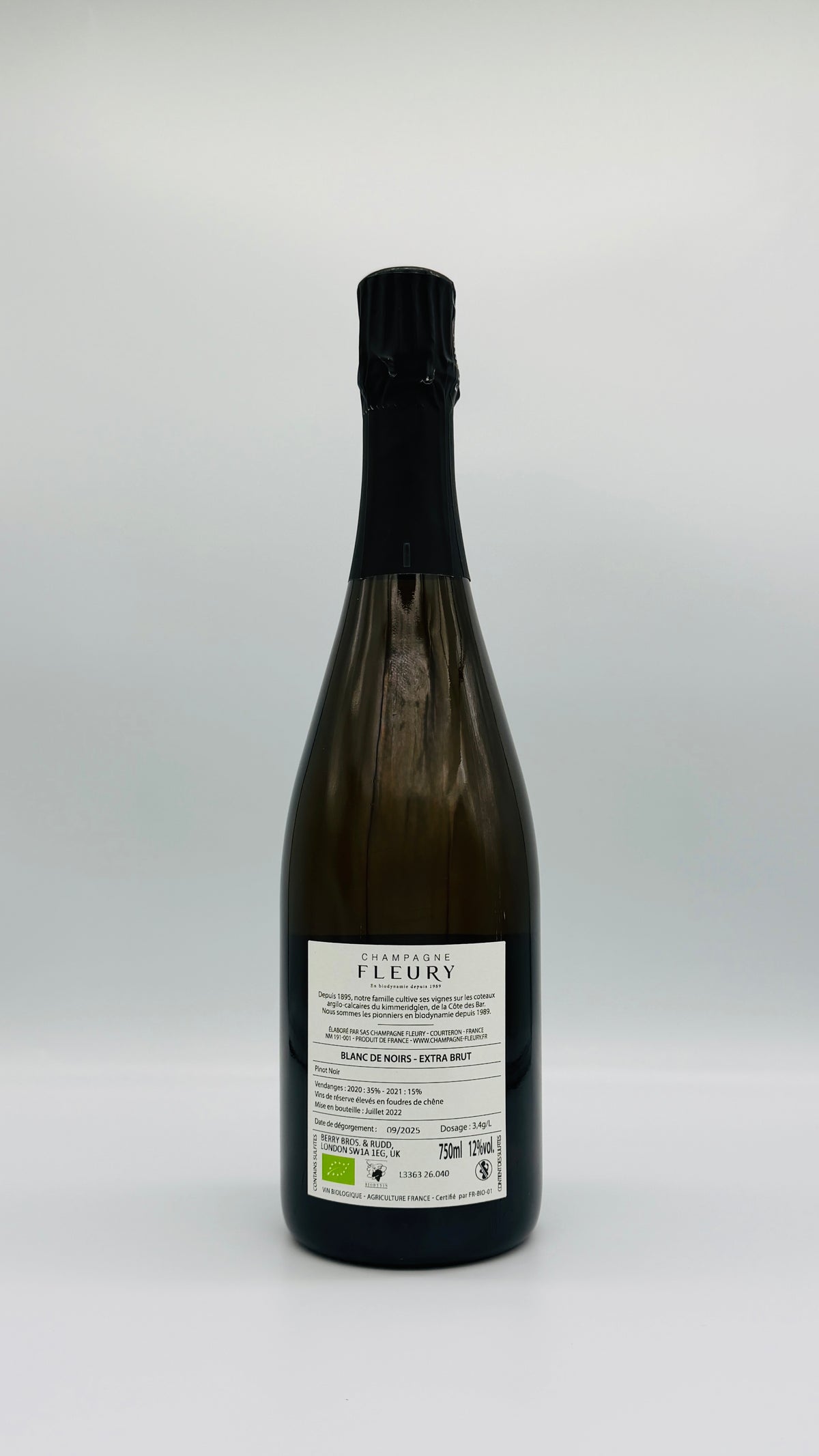 Champagne Fleury, Blanc de Noirs, Côte des Bar, NV