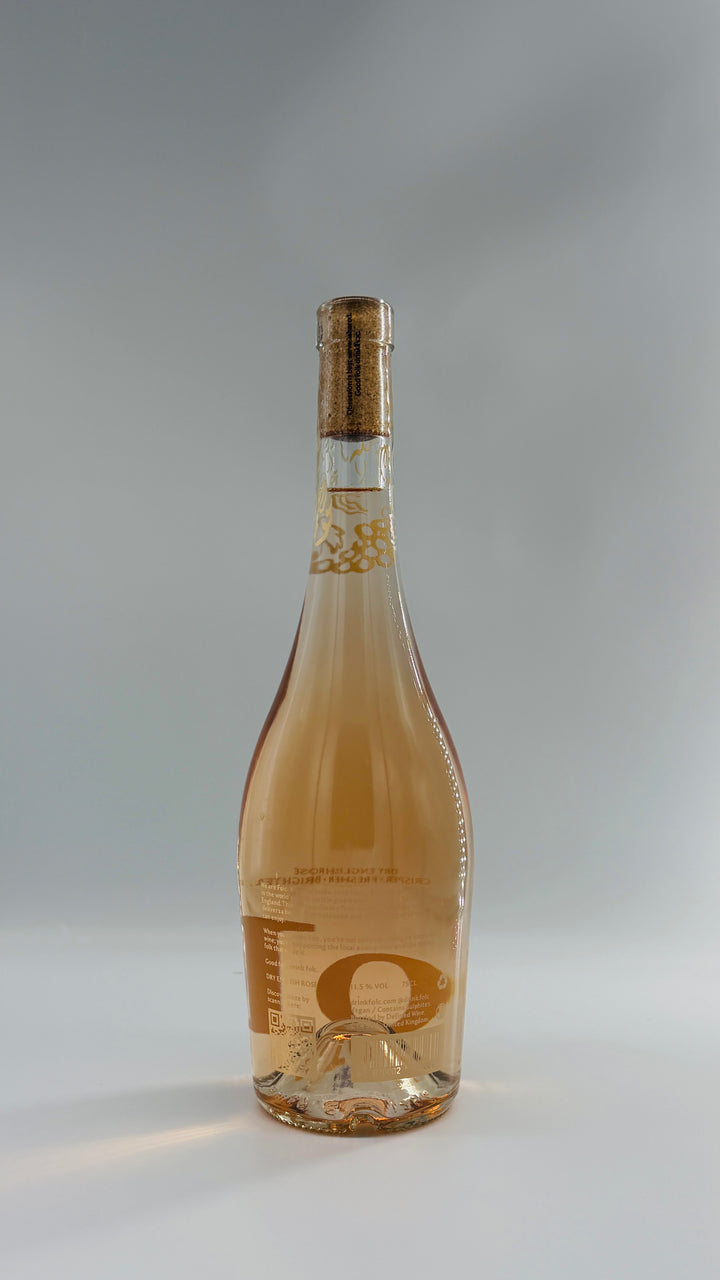 Folc English Rosé bottle
