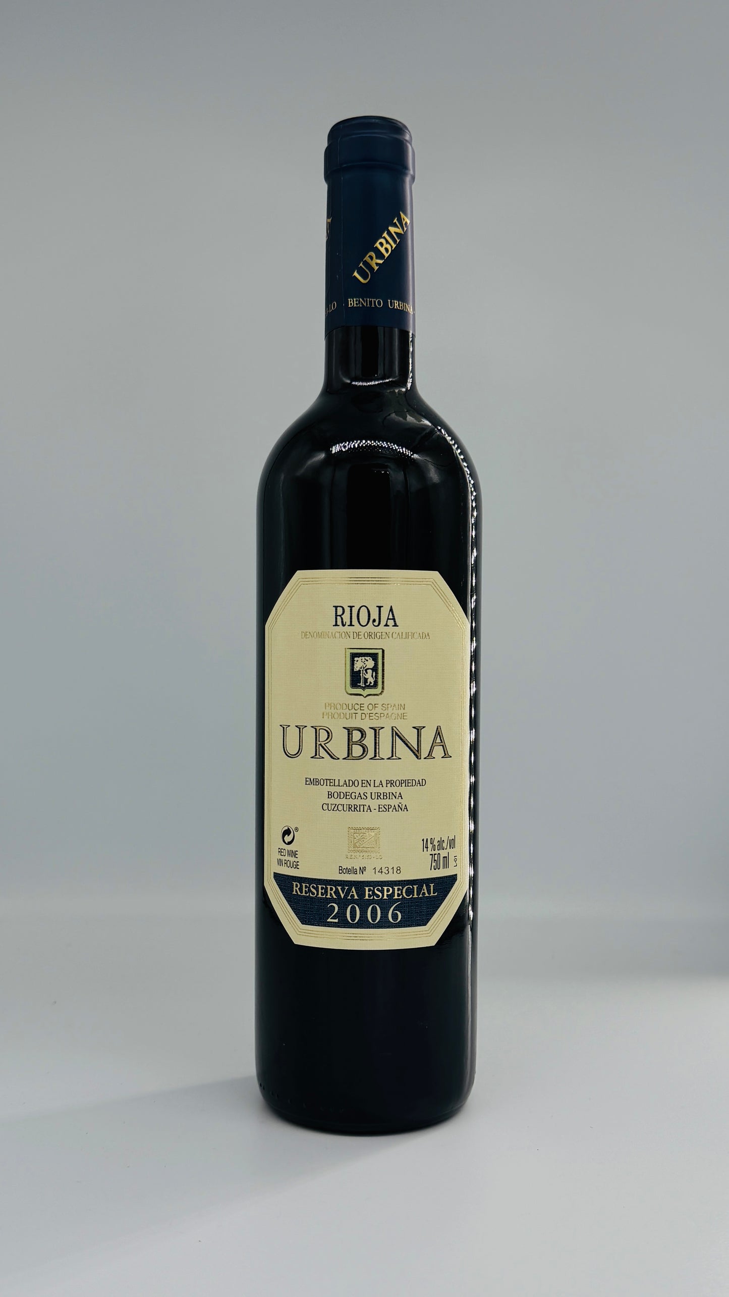 Bodegas Urbina Rioja Reserva 2006