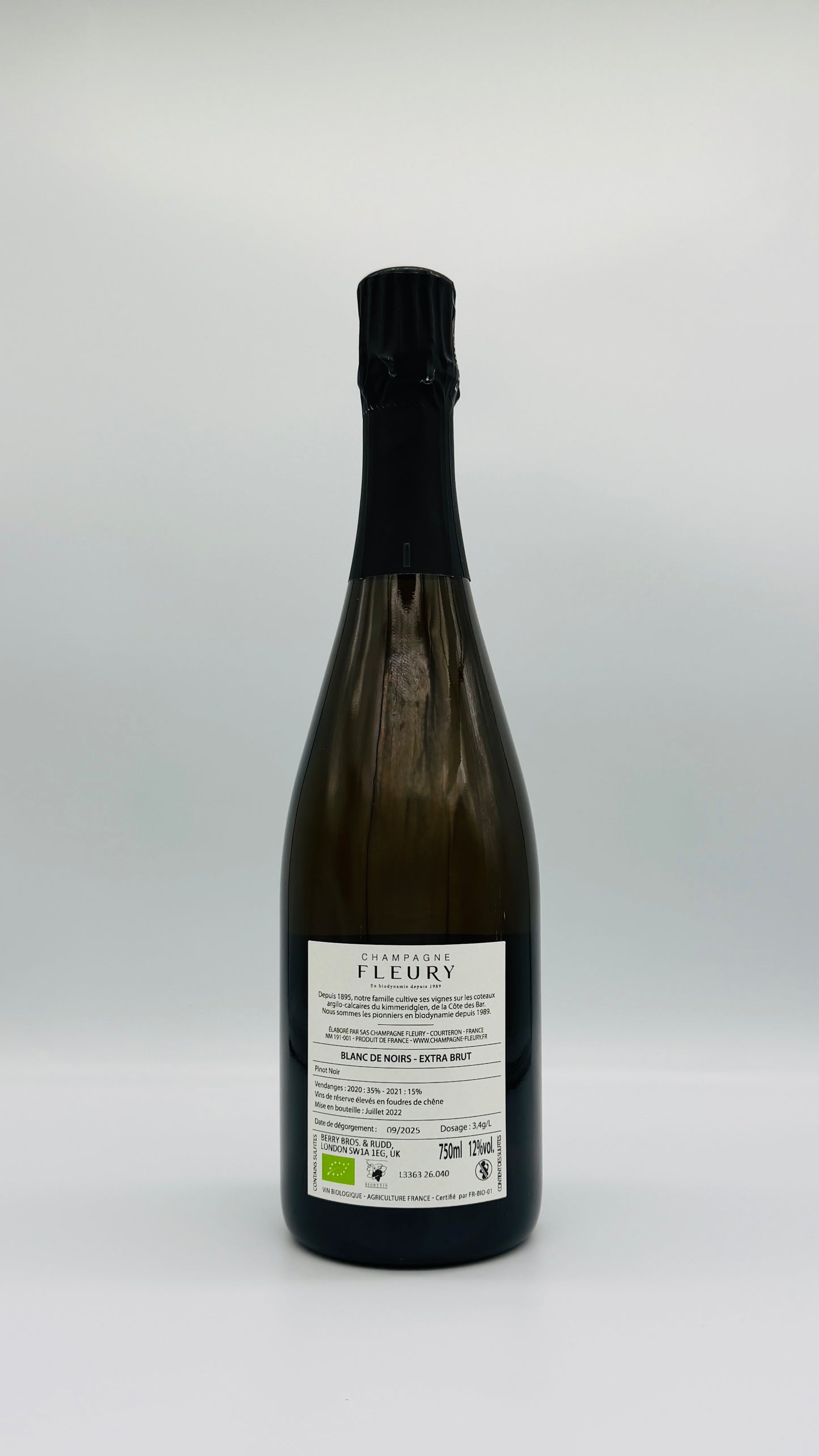 Champagne Fleury, Blanc de Noirs, Côte des Bar, NV