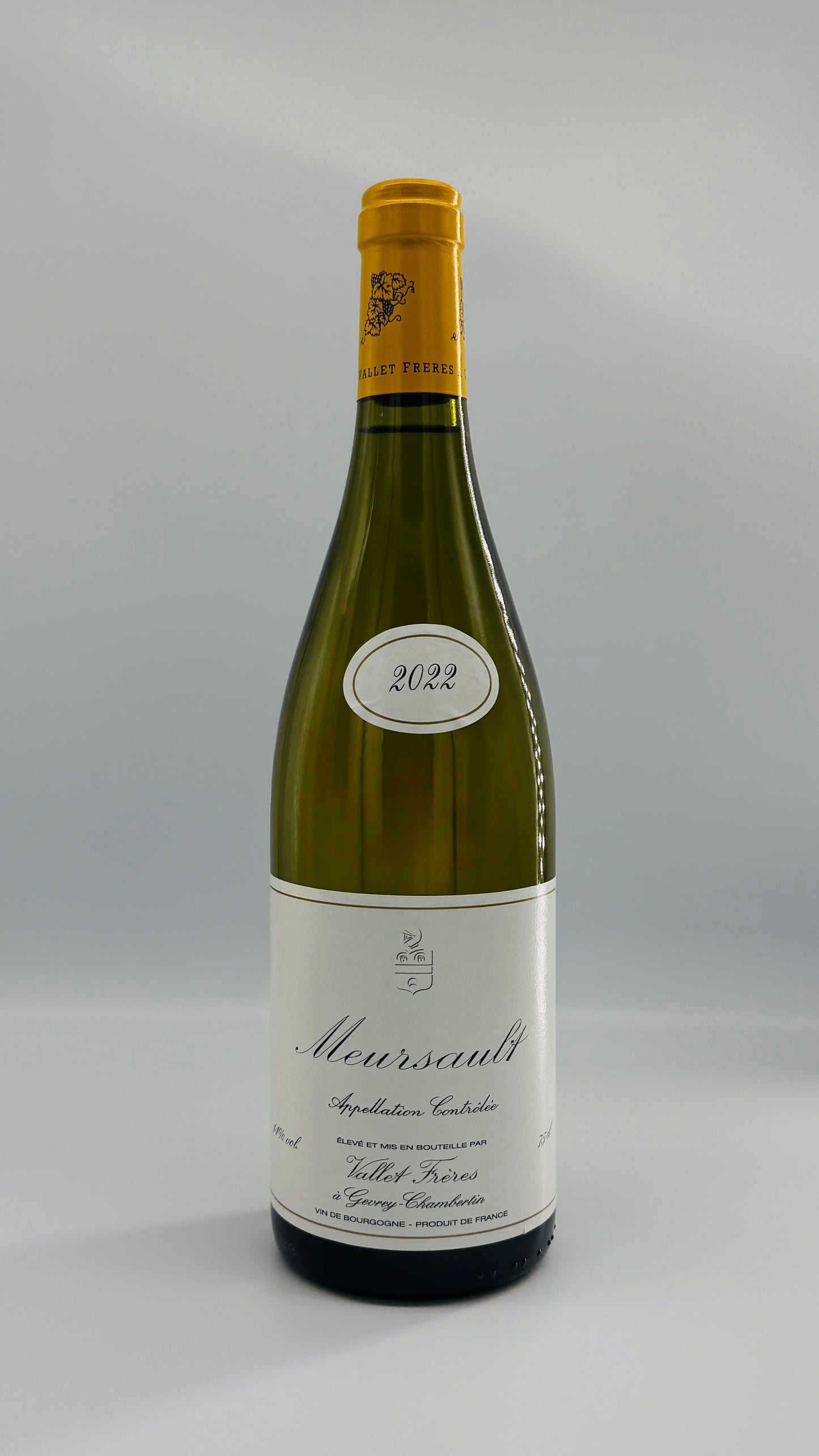 Mersault, Vallet Fréres, 2022