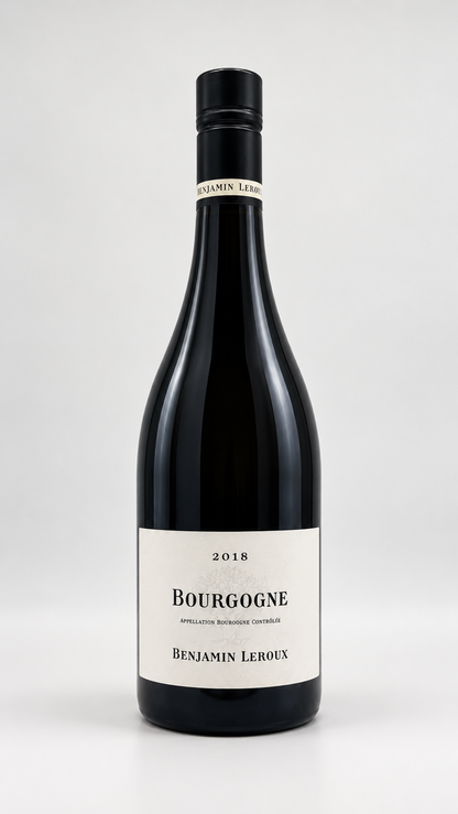 Benjamin Leroux, Pinot Noir, Bourgogne, 2018