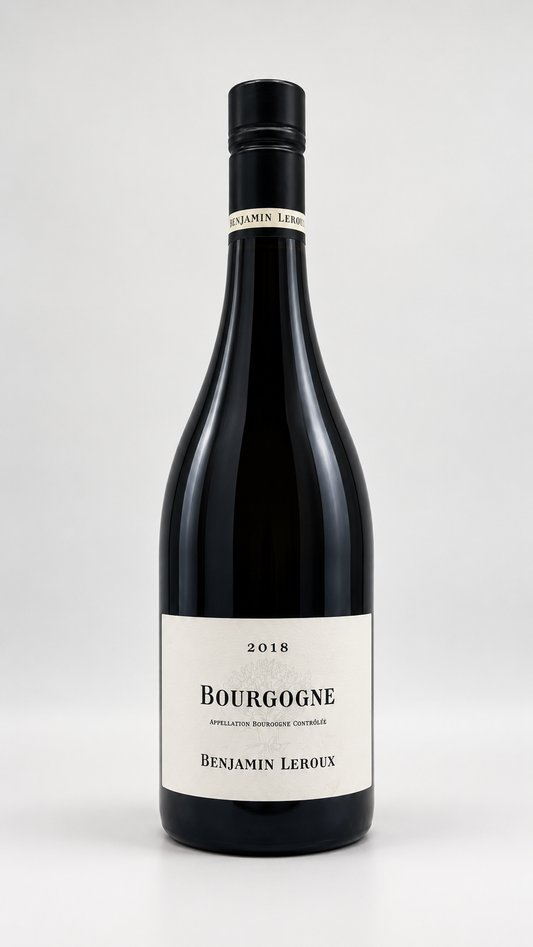 Benjamin Leroux, Pinot Noir, Bourgogne, 2018
