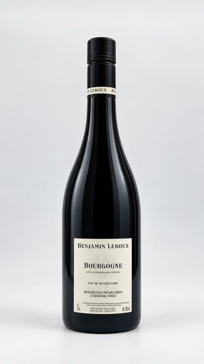 Benjamin Leroux, Pinot Noir, Bourgogne, 2018